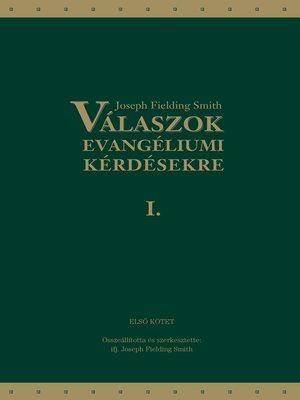 cover image of Válaszok evangéliumi kérdésekre: Első kötet
